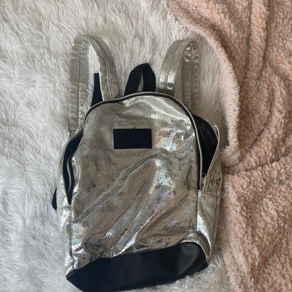 Metallic backpack